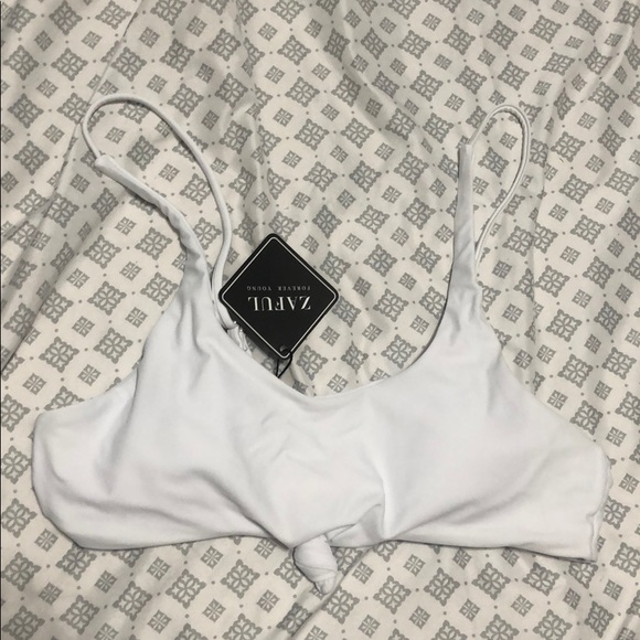 Zaful Other - Brand new White zaful swimsuit top